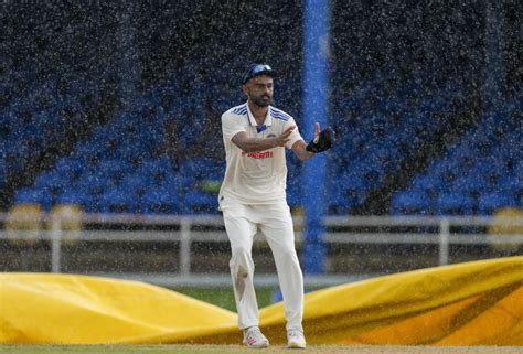 Ind Vs Wi 2nd Test Day 3 Highlights India Vs West Indies Test Towards Draw Rain Interrupted