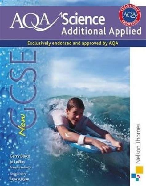 Aqa Science Gcse Additional Applied Science Buy Aqa Science Gcse Additional Applied Science By