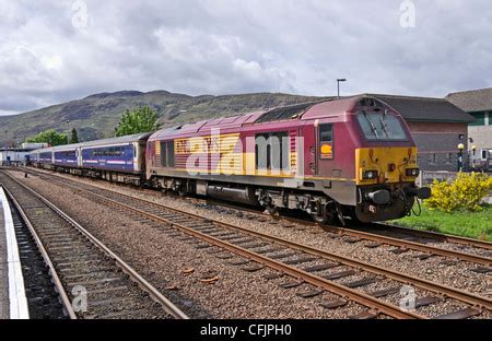 London to Scotland Sleeper Train Stock Photo - Alamy