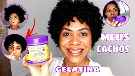 MEUS CACHOS GELATINA PODEROSA NOVEX YouTube