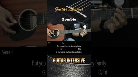 Zombie - The Cranberries | EASY Guitar Lessons for Beginners - Chords ...