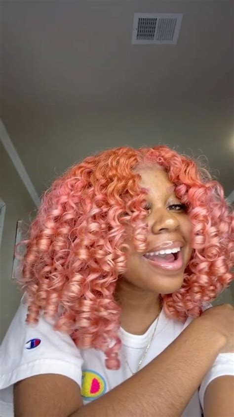 Pink hair