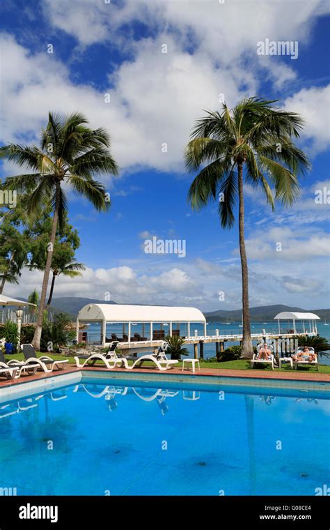 Coral Sea Resort, Airlie Beach, Queensland, Australia Stock Photo - Alamy