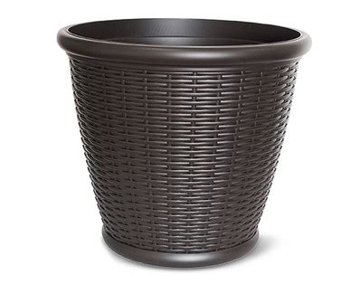 Gardenline Resin Wicker Planter Aldi Usa Specials Archive