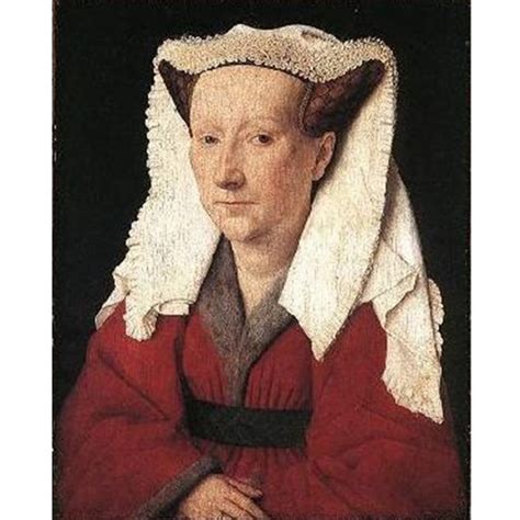 Portrait Of Margareta Van Eyck 1439 Jan Van Eyck