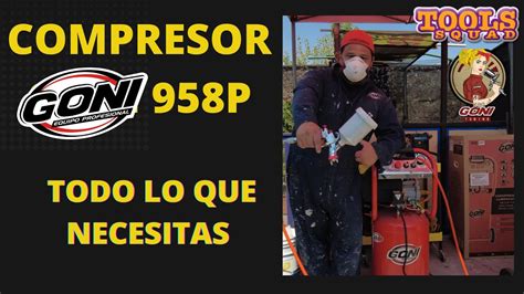 Compresor Lt Goni Pistola Manguera Y Filtro