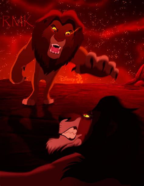 Confrotation Simba vs Scar -Disney by RMizukaze on DeviantArt in 2023 ...