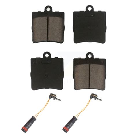 Transit Auto Rear Ceramic Disc Brake Pads And Wear Sensors Kit For