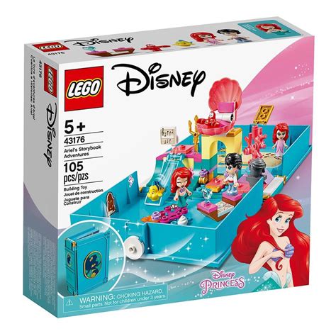 Set LEGO Disney Princess Cuentos E Historias Ariel 43176 Walmart