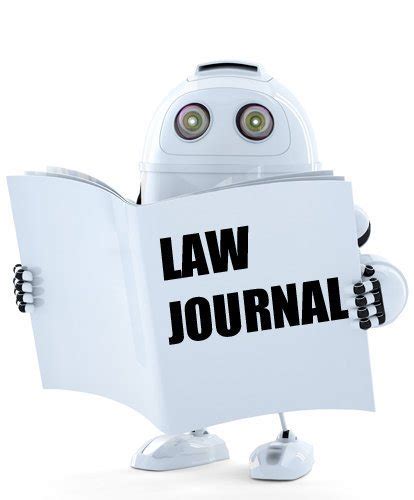 An intelligent robot lawyer – really? - Internet Newsletter for ...