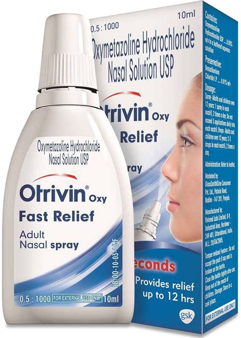 Otrivin Natural Plus Eucalyptus Nasal Spray