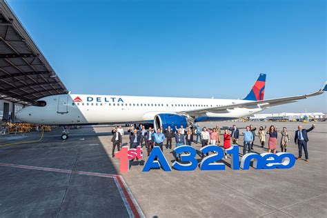 Press Release Delta Air Lines Receives Its First A321neo Runway