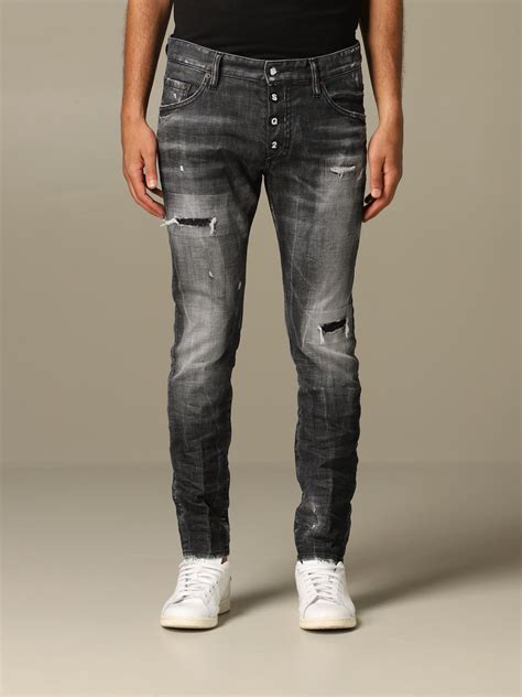 Pioggia Facile Taglio Del Prezzo Dsquared Skater Jeans Fit Passatempo