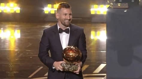 Hizo Historia Lionel Messi Ganó Su Octavo Balón De Oro Diario La