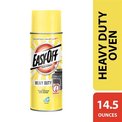 Easy Off Heavy Duty Oven Cleaner Spray Regular Scent Ounce