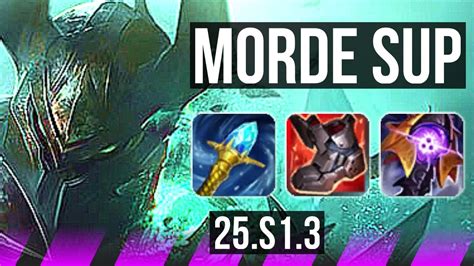 MORDEKAISER Jinx Vs RELL Miss Fortune SUP KR Master 25 S1 3