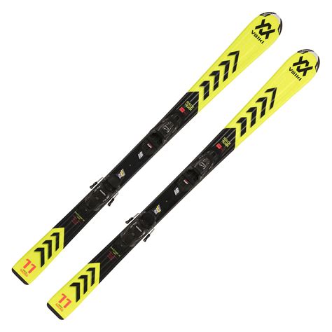 V Lkl Racetiger Junior Yellow Cm Kinder Ski Set Cm