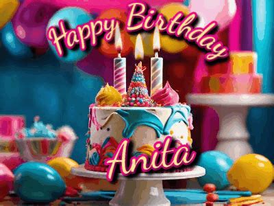 Happy Birthday Anita GIF 67