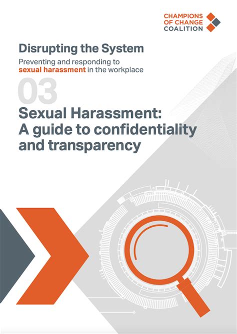 Sexual Harassment A Guide To Confidentiality And Transparency