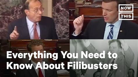 History Of The Filibuster Explained YouTube