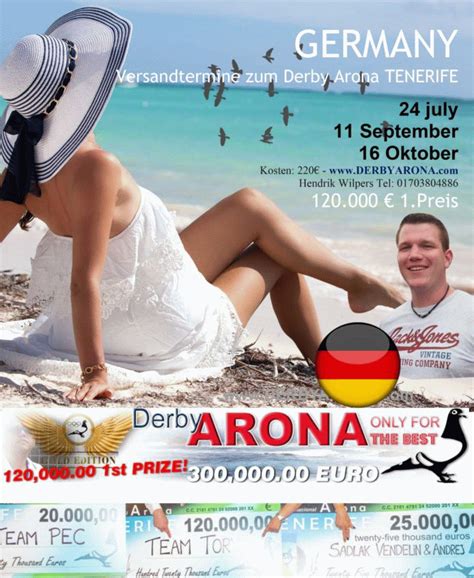 Zweiter Versand Des Derby Arona Am August Brieftauben