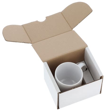 Emballage Bo Te Blanche Carton Pour Mug Ml Oz Et Pour