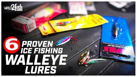 Best Walleye Ice Fishing Lures Youtube