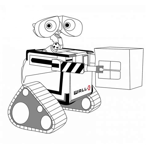 Wall E Coloring Pages Best Coloring Pages For Kids