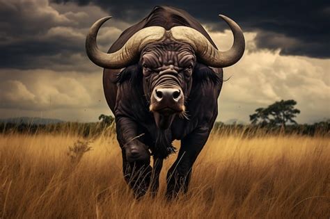 Premium Photo | African buffalo in its natural habitat