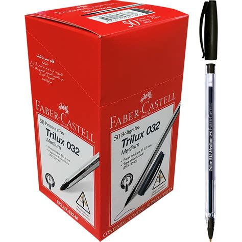 Faber Castell Trilux Ballpoint Pen Pack Black Ink Big W