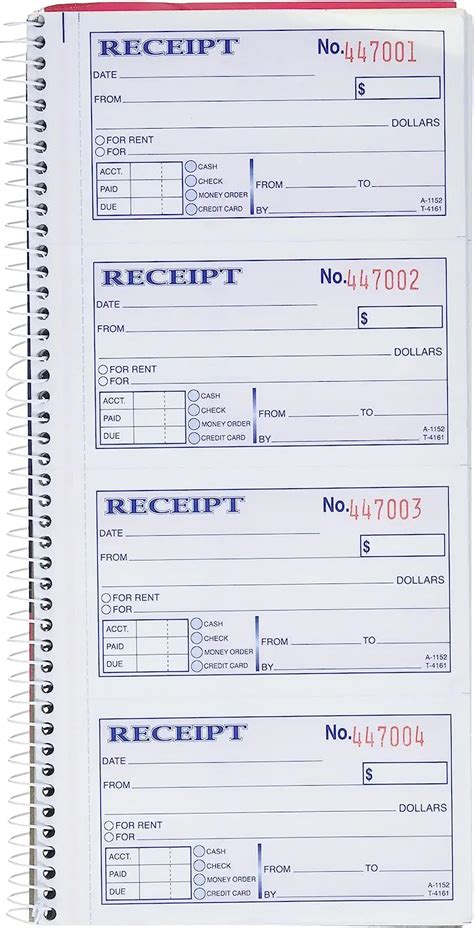 Custom Duplicate Triplicate Carbonless Receipt Invoice Book Oem Offset