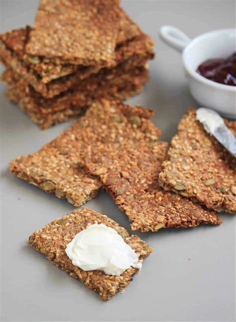 Norwegian Crisp Bread Knekkebrød My Cooking Journey