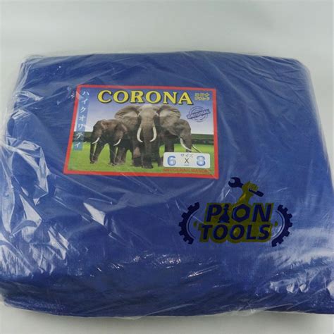 Jual Terpal A3 6x8 Meter Corona 4Gajah B S Terpaulin Terpal Plastik