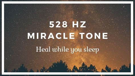 528 Hz Deep Sleep Music ️️ Heal While You Sleep ️️ Miracle Tone Youtube