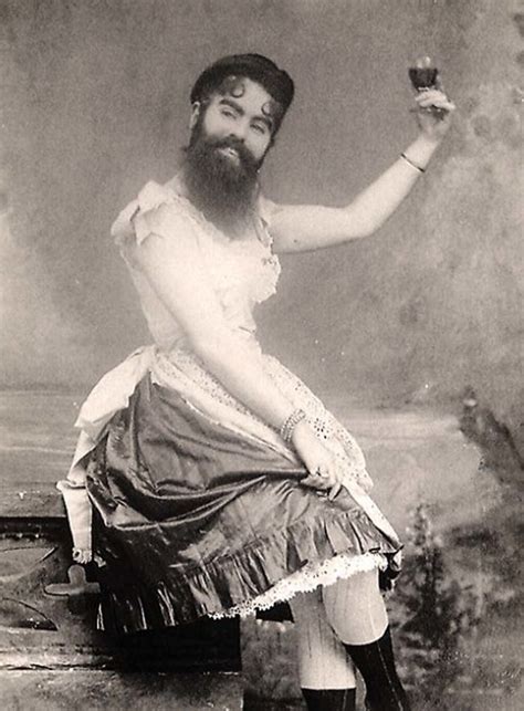 Lensvid Vintage Photos Of The Legendary Circus Performers Weird Vintage Bearded Lady