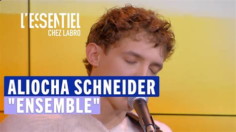 Aliocha Schneider Ensemble Live L Essentiel Chez Labro YouTube