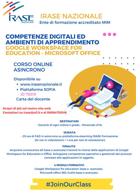 Corso Di Formazione Online Asincrono Competenze Digitali Ed Ambienti