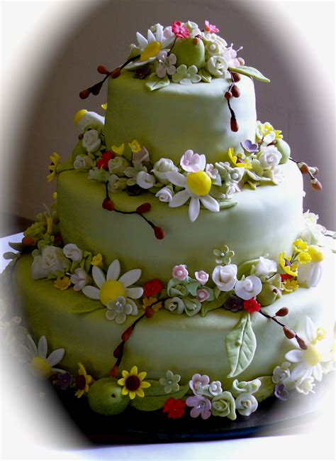 Guidepicture Sample Flower Garden Cake Ideas