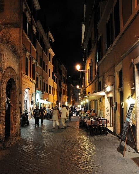 Trastevere, Rome | Rome at night, Rome streets, Italy vibes