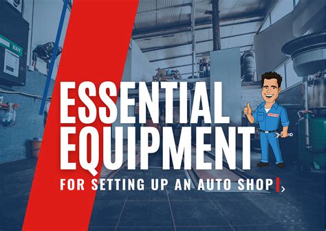 Essential Equipment for Setting up an Auto Shop - JMC Automotive Equipment