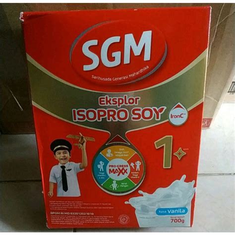 Jual Susu Sgm Isopro Soya Tahap Gr Madu Shopee Indonesia