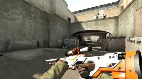 AWP Asiimov Skin Showcase YouTube