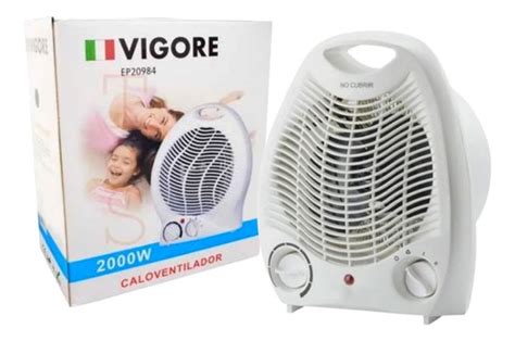 Caloventilador Vigore Frio Calor W Estufa El Ctrica Cuotas Sin