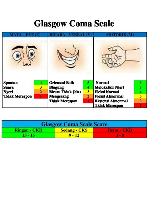 Download Pdf Glasgow Coma Scale Poster Vlr07edoyvlz