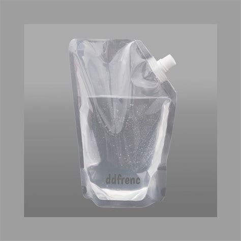 Jual Cairan Spoutpack Standing Pouch 150mL Plastik Cairan Transparan