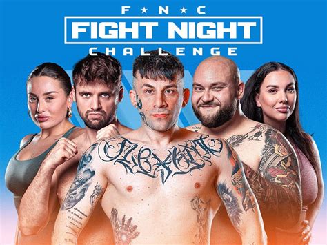 Fight Night Challenge 6 kurzy sázky karta zápasy LIVE