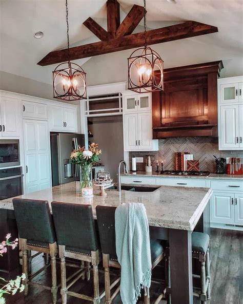 Herringbone Backsplash Inspiration For A Rustic Kitchen Soul Lane