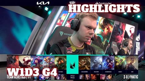 Th Vs Fnc Highlights Week Day Lec Spring Team Heretics