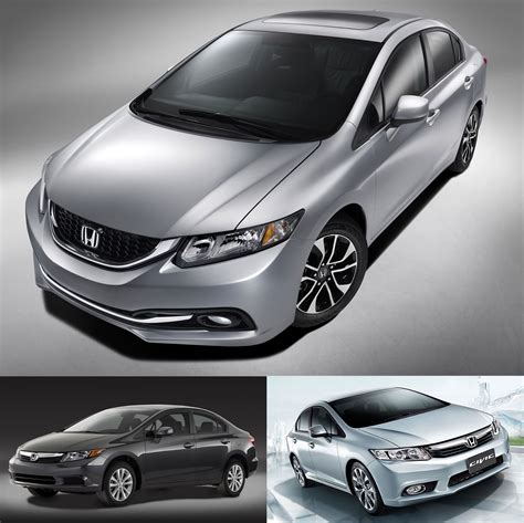 2013 Honda Civic Us Market Minor Facelift Unveiled Honda Civic Facelift 2013 Comparison Paul