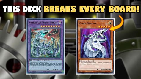 BREAK EVERY BOARD Cyber Dragon Deck Profile March 2023 YouTube